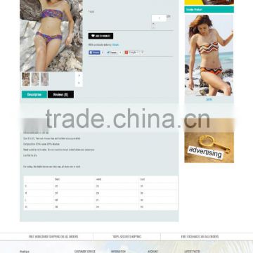 shopping cart website design with ecommerce website design