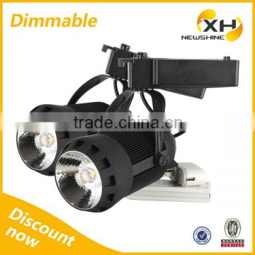 High Power Black Wholesale High End Commercial 30W Cob Race Track Lighting