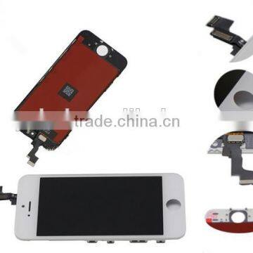 mobile phone diplay for iphone 5s front panel combo with the lowest price