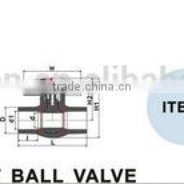 Hot selling 1 cpvc ball valve made in China