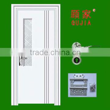Single leaf Interior PVC MDF wooden door