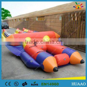 Commercial 6 person inflatable banana boat