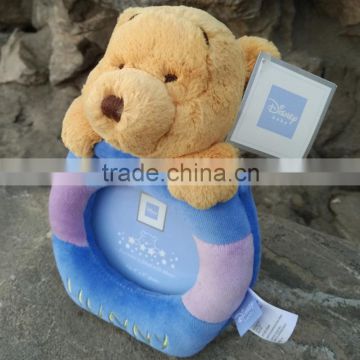 Plush Animal Teddy Bear Toy Photo Frame