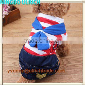 CS72 fashion colorful design wholesale dog clothes for 2016