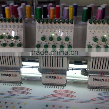 Flat embroidery machine