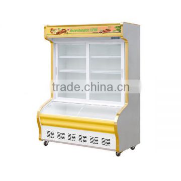 Double temperature refrigerated storage cabinet order dishes cabinet