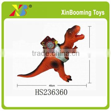 19 inches toys soft rubber dinosaur king