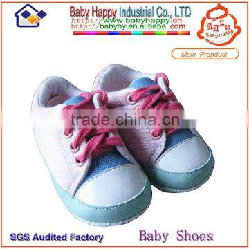 wholesale handmade high quality canvas baby toddle shoes