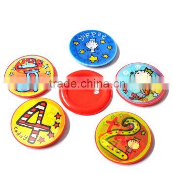 Custom shape name blank button badges/badge reel with logo print