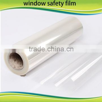 Safety Window Glass Film 98% Clear Security 1.52*30m Shatter Proof AntiScratch