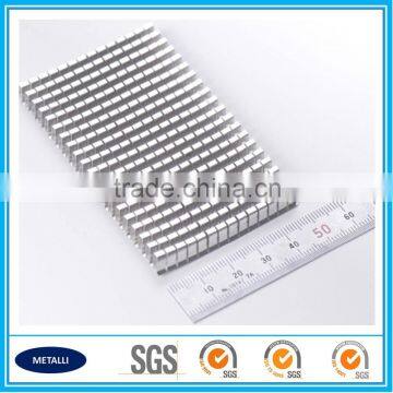 China supply high quality intercooler flat aluminum fin