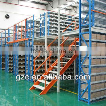 2013 steel material warehouse storage mezzanine rack system