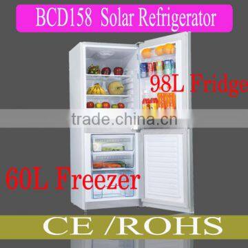 2014 DC High Quality CE 12v/24v Solar Freezer,Solar Fridge Solar refrigerator