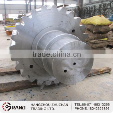 Tianzhu Factory Customized High Performance Open Gear Assembly Shaft