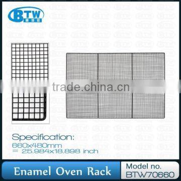 Black Enamel Coating BBQ Grill Wire Mesh