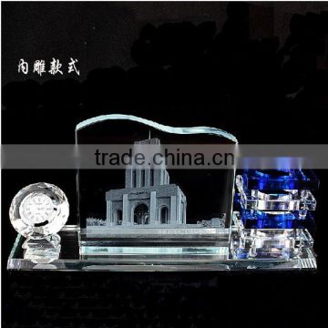 2016 AAA high quality clear hot sale crystal office set