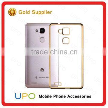 [UPO] Professional High quality Electroplated Tpu factory OEM Mobile Case for Huawei Mate 7