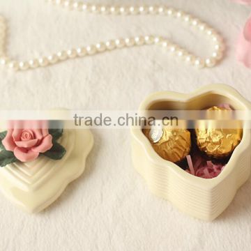 Elegant Ceramic wedding favor boxes candy boxes sweet boxes