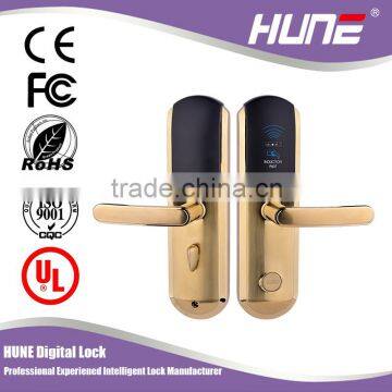 keyless digital card lock with hotel room smart control system