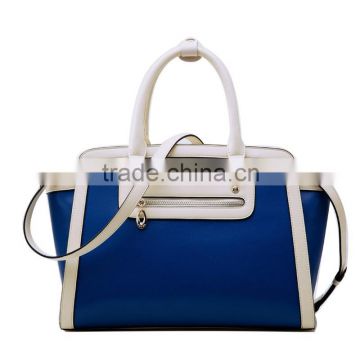 Western style handbag shoulder bag young ladies brand foxer bag pu leather