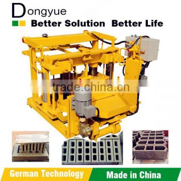 QT40-3A mobile automatic block making machine egg laying low price
