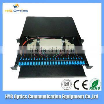 Manufacture Supply High Quality 24 Core SC ODF Fiber Optic Terminal / Panel Box