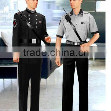 HOT selled top quality cotton security guard uniform