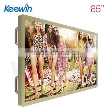 Keewin 65inch High Brightness 2500nits Digital Signage with Full back cover