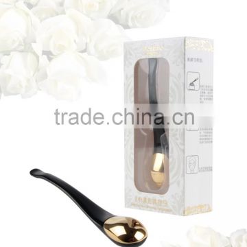 Manfactory silicone spoon for daily life with best face cream gold face spoon
