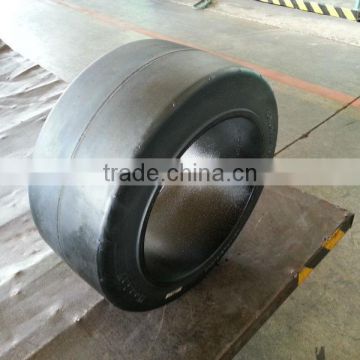 top quality press on solid rubber tire 10*6*6 1/2 chinese tire manufacturers