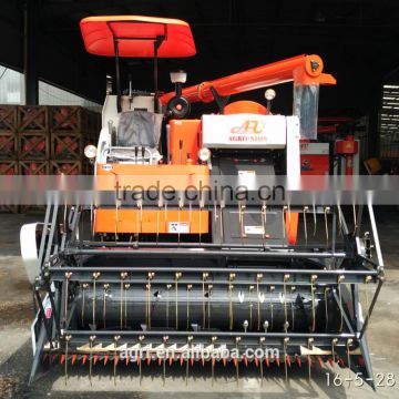 High efficiency agriculture wheat harvest machine for rice paddy
