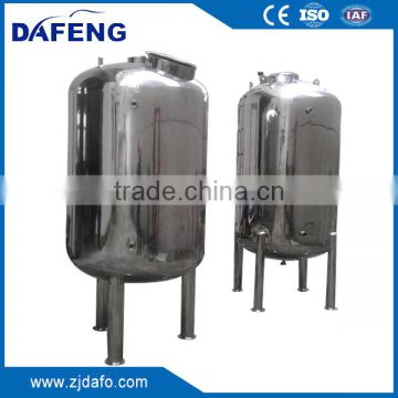 Stainless steel alcohol storage tank