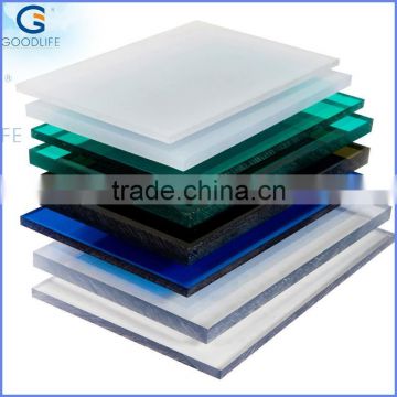 Best quality pc transparent roofing sheet for construction of building