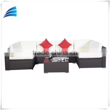 Model Style Indoor Or Outdoor Rattan Sectional Sofas Set