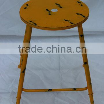 Metal chair for dining