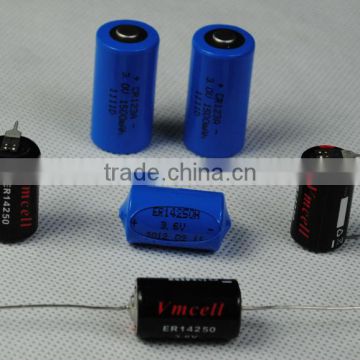 3.6V lithium battery 1/2aa er14250