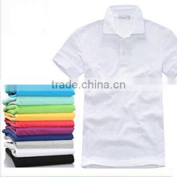 OEM 100% cotton men pique blank polo shirt for your printing