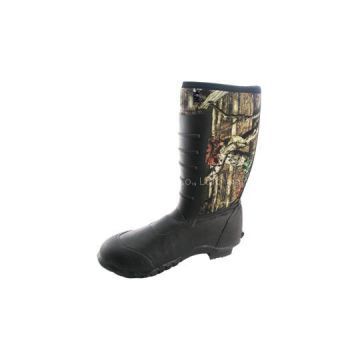 Long Camouflage Neoprene Rubber Hunting Boots