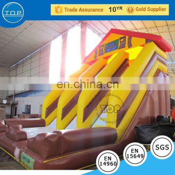 Multifunctional construction truck inflatable happy hop bouncy castle pumpkin bounce house with low price