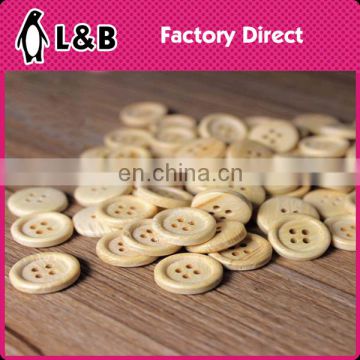 fashionable round 4 holes natural color engraved sew buttons assorted craft buttons