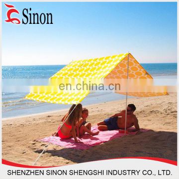 Portable Sun Proof Shelter Umbrella Shade Family Beach Camping Tent