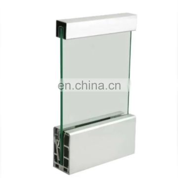 clear and colored laminated glass balcony railing