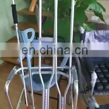 2021 Travel folding crutches aluminum walking cane for elderly
