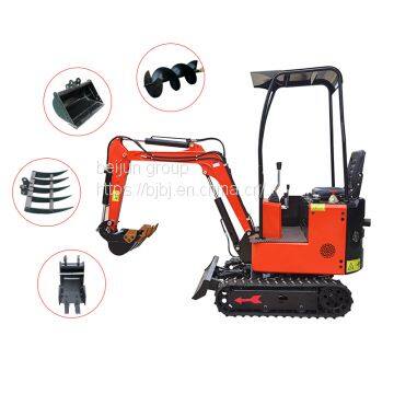 Small crawler excavator machine 800 kg 1000kg mini excavator with EPA