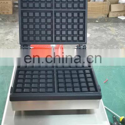 Square - shaped belgian waffle maker/NonStick Plate waffle making machine