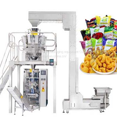 Full automatic rotary granule packing machine with multi heads weigher