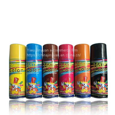 temporary Washable hair color glitter spray for the manufacturer