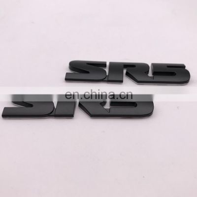 Matte Black Customized Auto Parts Car Decal 3D Logo Emblem Sticker For SR5