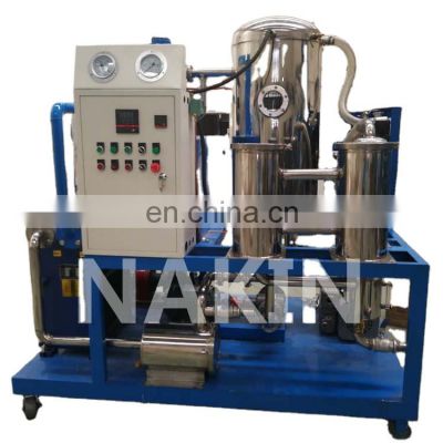 Cooking oil purifier and vegetable oil purifier machine