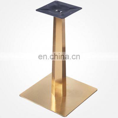 Table Base Round Furniture Restaurant Coffee Dining Chrome Metal Tulip Modern Stainless Steel Gold Table Marble Glass Base